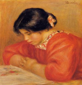 皮埃爾 奧古斯特 雷諾阿 Leontine Reading 皮埃爾 奧古斯特 雷諾阿 Leontine Reading